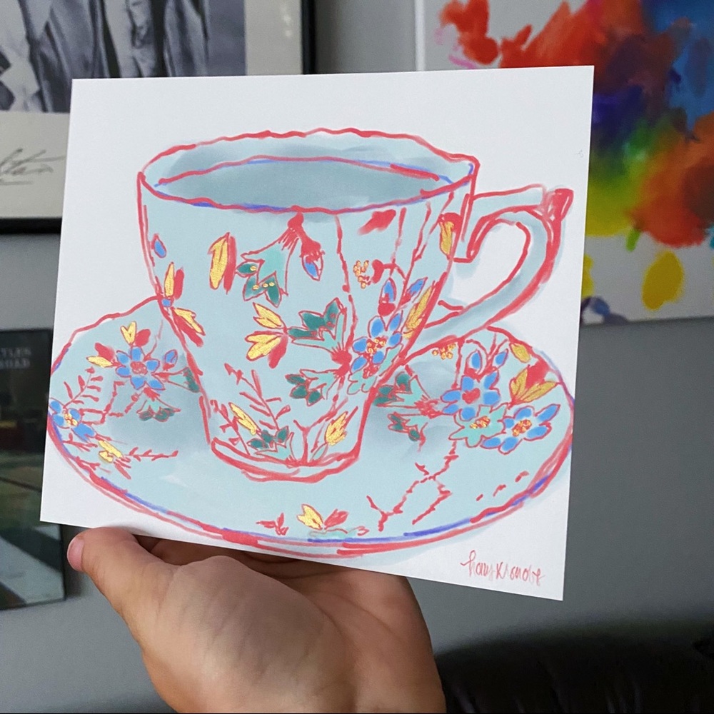 ✨Limited Edition✨ “Teacup 1” Art Print